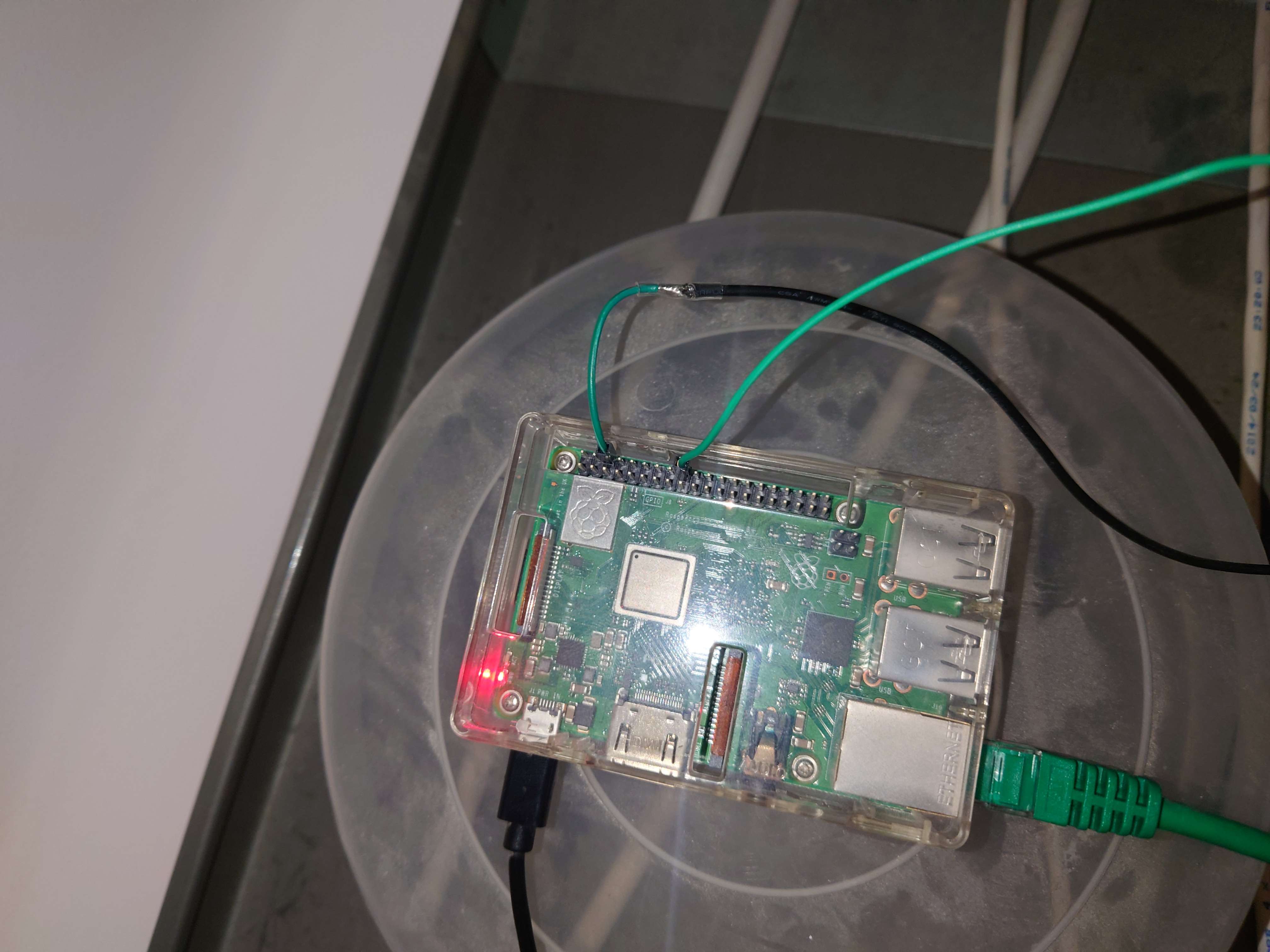 Image of the installed Pi rpi_image